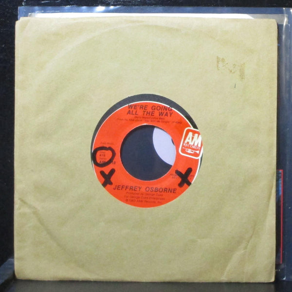 Jeffrey Osborne - We're Going All The Way 7" Mint- Promo A&M AM-2618 USA 1983 - Shuga Records