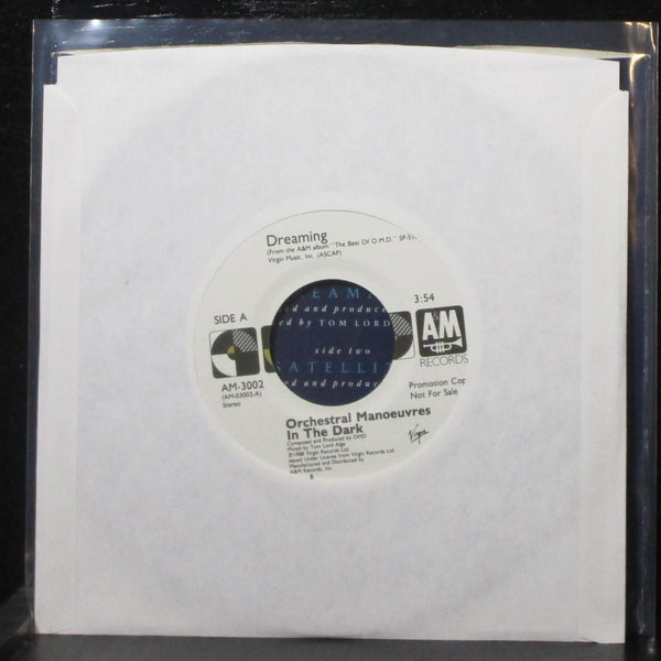 Orchestral Manoeuvres In The Dark - Dreaming 7" Mint- Promo AM-3002 USA 1988 - Shuga Records