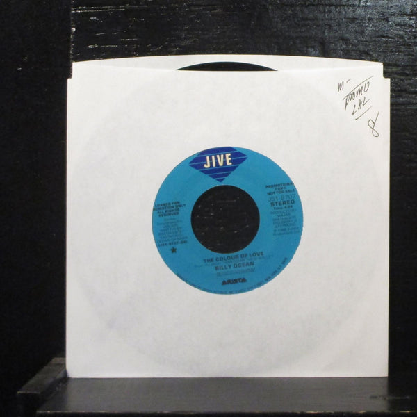 Billy Ocean  The Colour Of Love Promo 7" Vinyl 45 Jive JS1-9707 Soul 1988 - Shuga Records