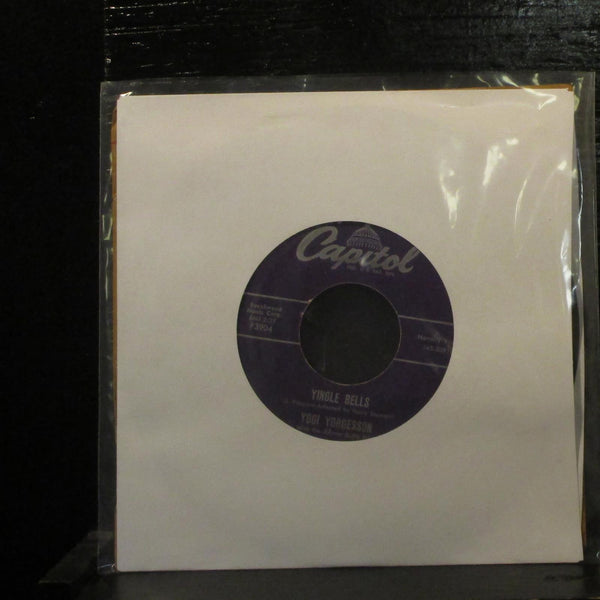 Yogi Yorgesson  Yingle Bells VG+ 7" Vinyl 45 Capitol 45-5092 Novelty 1957 - Shuga Records