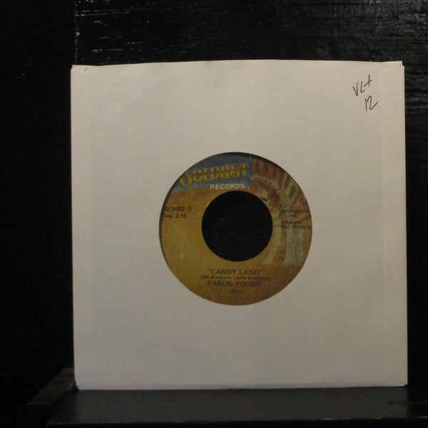 Faron Young  Candy Land VG+ 7" Vinyl 45 Goldust GD 0002 Country 1975 - Shuga Records