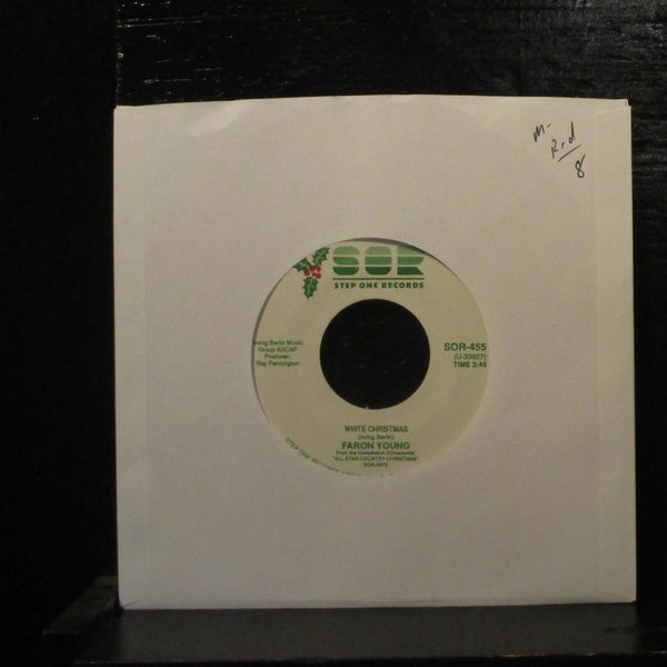 Faron YoungWhite Christmas Mint- 7" Red Vinyl 45 Step One Records SOR-455 - Shuga Records