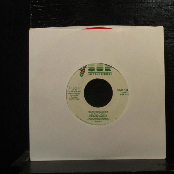 Faron YoungWhite Christmas Mint- 7" Red Vinyl 45 Step One Records SOR-455 - Shuga Records
