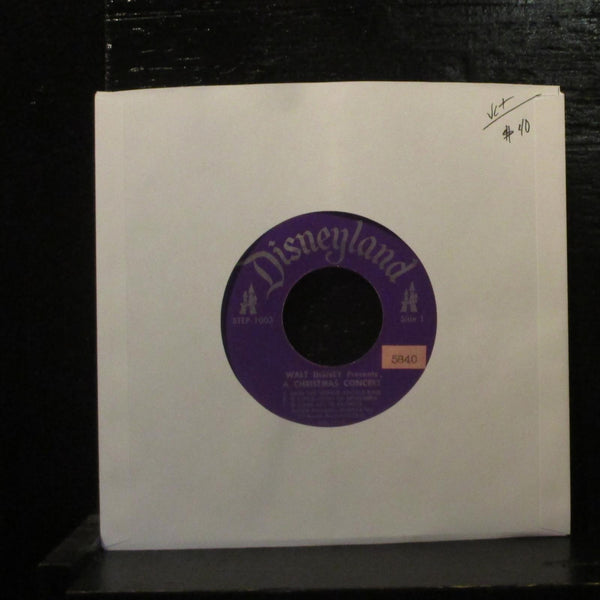 Mousensky - A Christmas Concert VG+ 7" Vinyl 45 Disneyland Step-1003 - Shuga Records