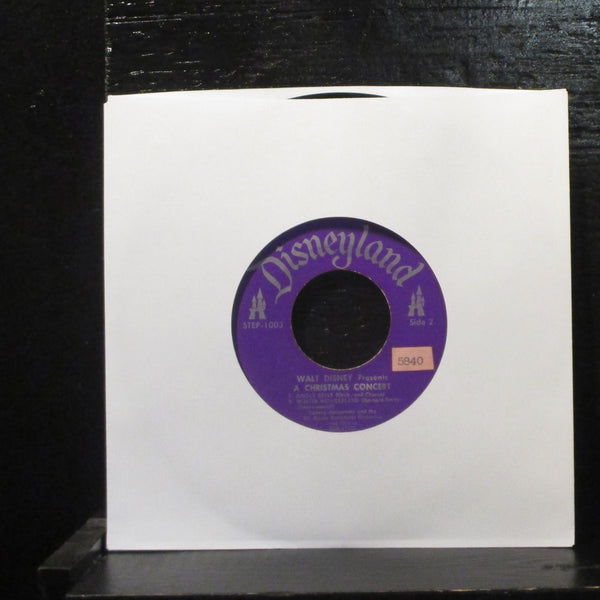 Mousensky - A Christmas Concert VG+ 7" Vinyl 45 Disneyland Step-1003 - Shuga Records