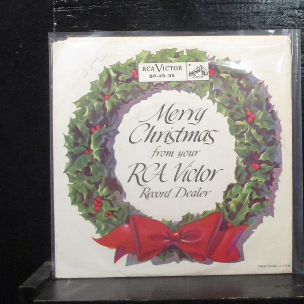 Merry Christmas From Your RCA Victor Record Dealer VG+ 7" Vinyl 45 RCA SP-45-35 - Shuga Records