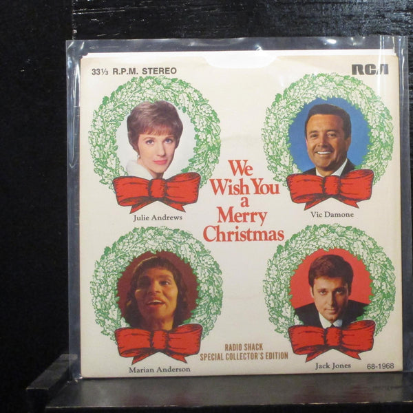 Various  We Wish You A Merry Christmas VG+ 7" Vinyl 33 Compilation RCA PRS-277 - Shuga Records