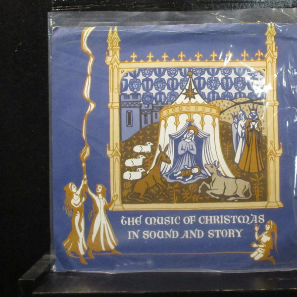 Don Hustad Carollers  The Music Of Christmas In Sound And Story 7" Vinyl 45 - Shuga Records