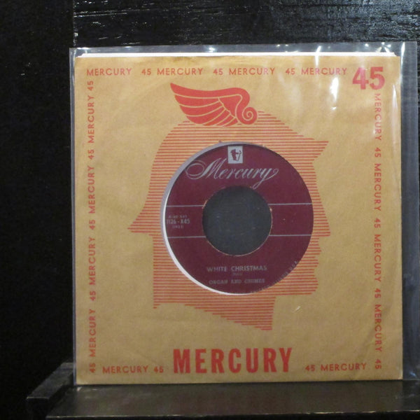 Organ And Chimes - Silent Night / White Christmas 7" Vinyl 45 Mercury 1126-X45 - Shuga Records
