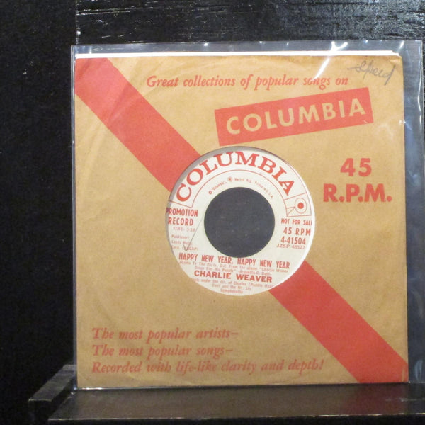 Charlie WeaverXmas In Mt. Indy VG+ Promo 7" Vinyl 45 Columbia 4-41504 Pop 1959 - Shuga Records