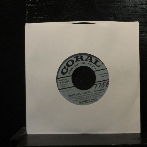 Lawrence WelkChristmas Carols VG+ Promo 7" Vinyl 45 Coral 9-61095 Jazz 1953 - Shuga Records