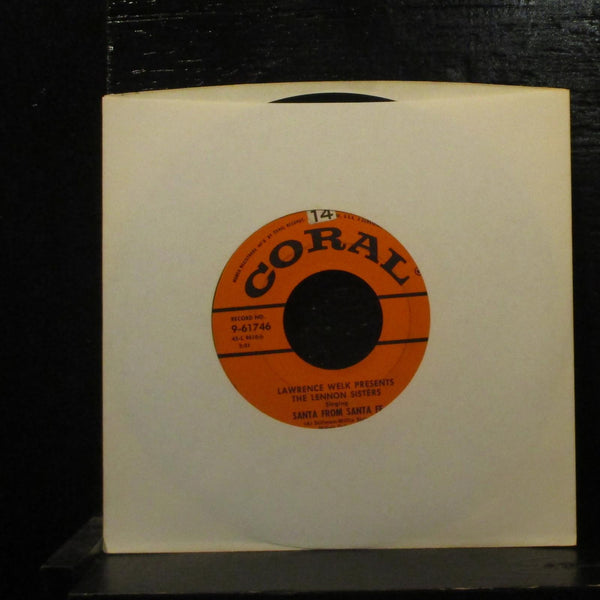 Lawrence Welk  The Christmas Waltz VG+ 7" Vinyl 45 Coral 9-61746 Pop 1956 - Shuga Records