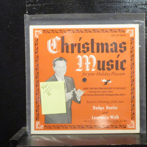 Lennon Sisters / Welk  For Your Holiday Pleasure VG 7" Vinyl 45 Flexi Disc 1958 - Shuga Records