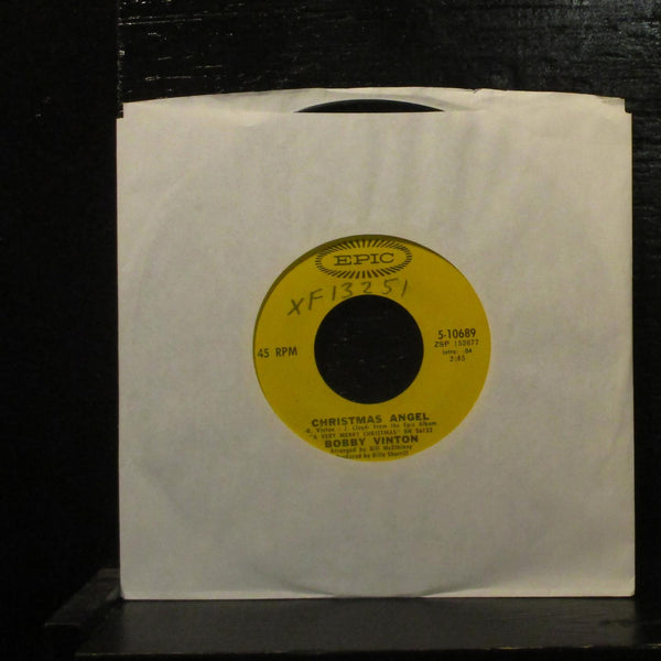 Bobby VintonChristmas Eve In My Hometown VG+  Promo 7" Vinyl 45 Epic 1970 - Shuga Records