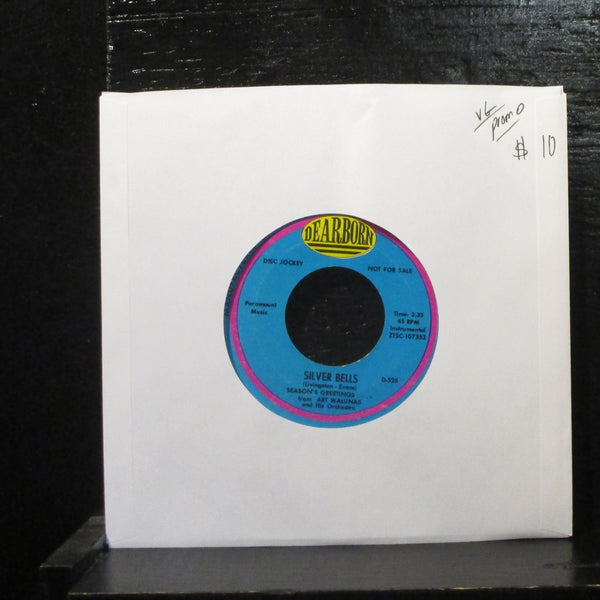 Art Walunas - Silver Bells VG Promo 7" Vinyl 45 Dearborn D-528 Polka - Shuga Records