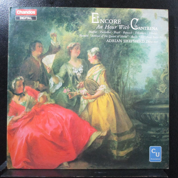 Shepherd - Encore: An Hour With Cantilena LP VG+ Chandos ABRD 1069 UK 1982 - Shuga Records