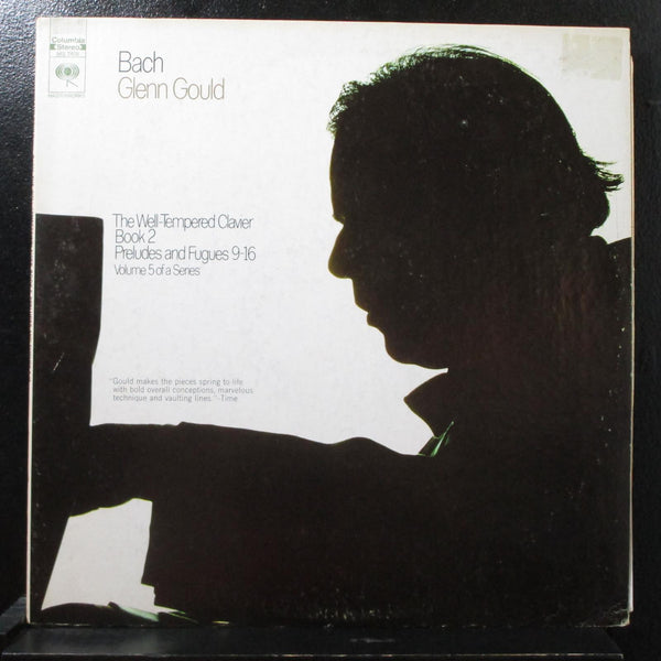 Gould - Bach: Well-Tempered Clavier Book 2, 9-16 LP Mint- Columbia MS 7409 - Shuga Records