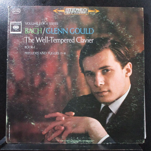 Gould - Bach: Well-Tempered Clavier Book 1, 1-8 LP VG+ Columbia MS 6408 USA - Shuga Records