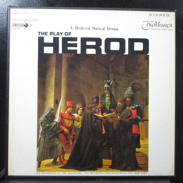Greenberg - The Play Of Herod 2 LP box VG+ Decca DXSA 7187 USA 1965 - Shuga Records