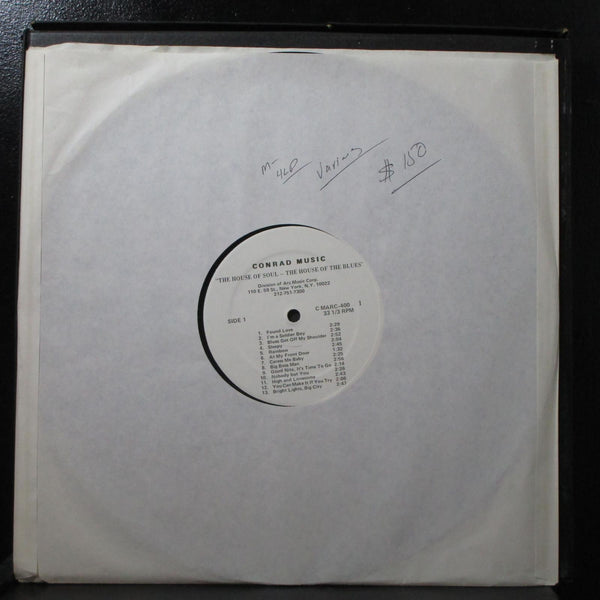 Various - The House Of Soul - The House Of The Blues 4LP Mint- Conrad C MARC-400 - Shuga Records