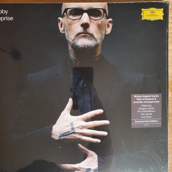 Moby ‎– Reprise - New 2 LP Record 2021 Deutsche Grammophon German Import Grey Vinyl - Electronic / Classical - Shuga Records