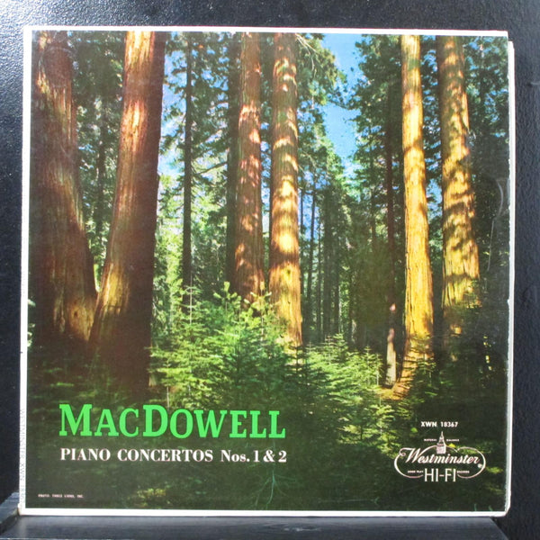 Rivkin - MacDowell: Piano Concertos Nos. 1 & 2 LP Mint- Mono XWN 18367 USA - Shuga Records