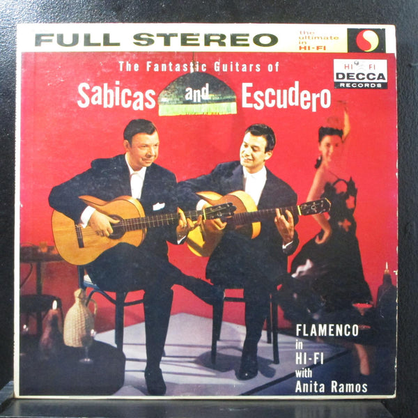 The Fantastic Guitars of Sabicas & Escudero LP Mint- 1st Decca DL 78795 USA - Shuga Records