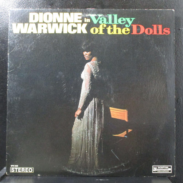 Dionne Warwick - Valley Of The Dolls LP VG+ Scepter Records SPS 568 USA 1968 - Shuga Records