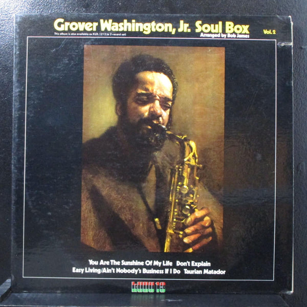 Grover Washington, Jr. - Soul Box Vol. 2 - VG+ LP Record 1973 Kudu Vinyl - Jazz Fusion - Shuga Records