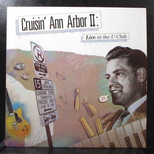 Various - Cruisin' Ann Arbor II: Live at the U-Club LP Mint- AAMP 982 USA 1984 - Shuga Records