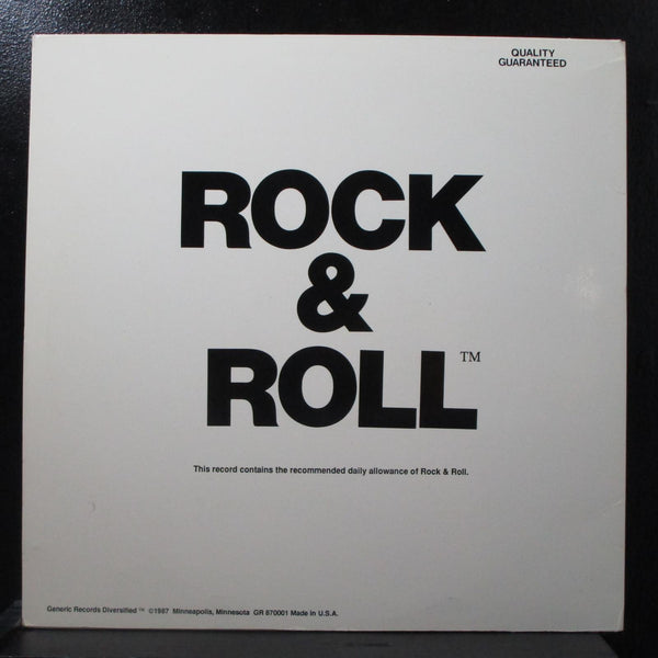 Rock & Roll LP VG+ Generic Records Diversified GR871001 private MN 1987 - Shuga Records