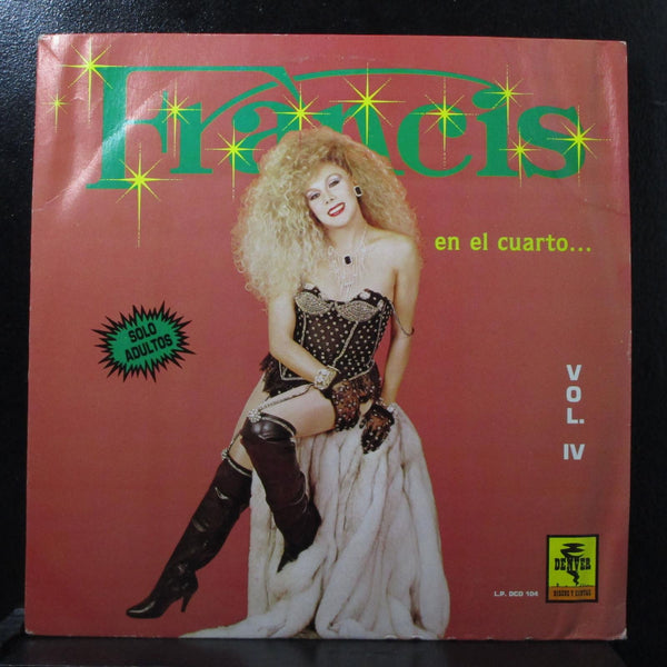 Francis - En El Cuarto LP VG+ Discos Y Cintas L.P. DCD 104 Mexico 1990 - Shuga Records