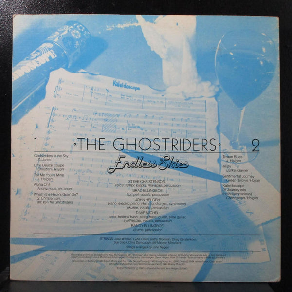 The Ghostriders - Endless Skies LP VG+ private E-538 USA 1980 - Shuga Records