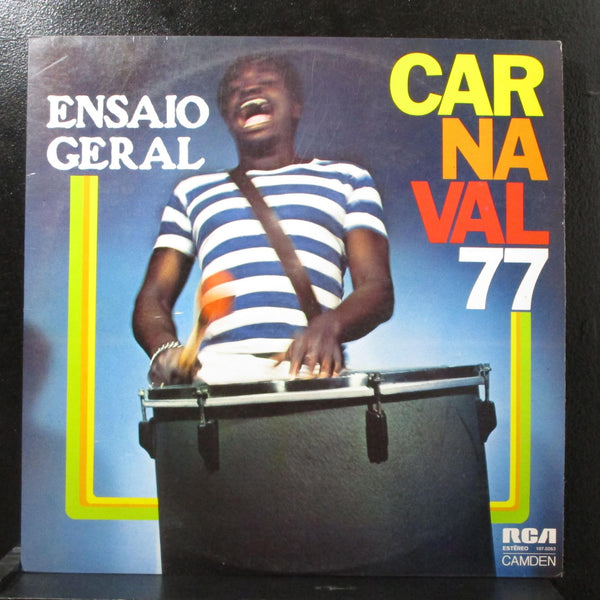 Ensaio Geral - Carnaval 77 LP VG+ RCA 107.0263 Brazil 1977 - Shuga Records