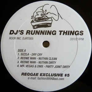 Various - Reggae Exclusive #5 - VG Lp 1995 DJ's Runnin Things USA - Reggae