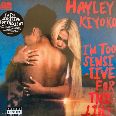 Hayley Kiyoko ‎– I’m Too Sensitive For This Shit - New EP Record 2020 Atlantic Urban Outfitters Apple Red Vinyl - Pop