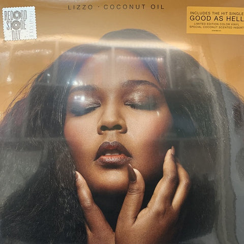 Lizzo ‎– Coconut Oil - New Ep Record Store Day Black Friday 2019 Atlantic USA RSD White Translucent Vinyl & Insert - Hip Hop / Pop / Soul