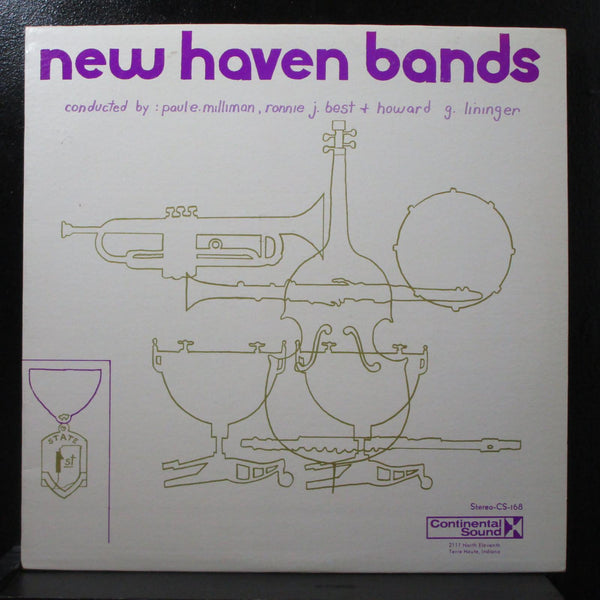 New Haven Bands LP VG+ Continental Sound CS-168 USA private - Shuga Records