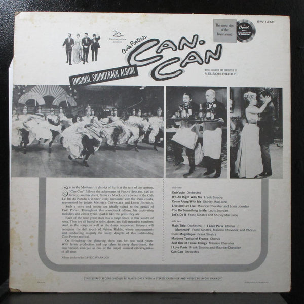 Various - Cole Porter's Can-Can LP Mint- 1st Capitol SW-1301 USA 1960 - Shuga Records
