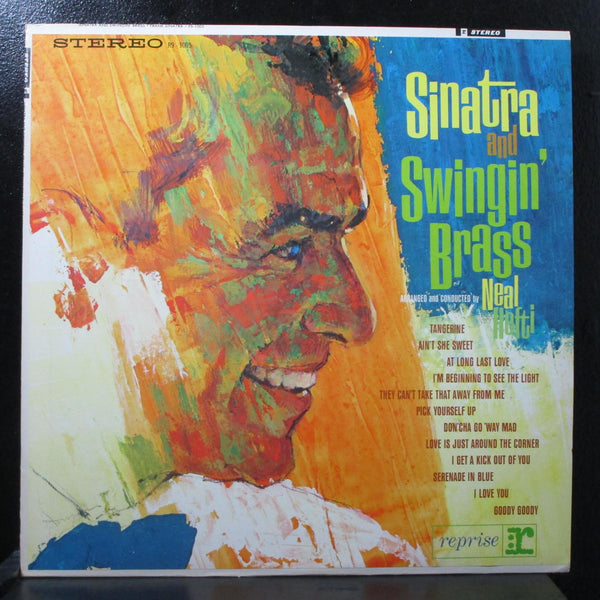 Frank Sinatra - Sinatra And Swingin' Brass VG+ LP Reprise FS 1005 USA - Shuga Records