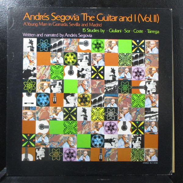 Andrs Segovia - The Guitar And I (Vol. II) LP Mint- 1st MCA DL 7-10182 USA 1972 - Shuga Records