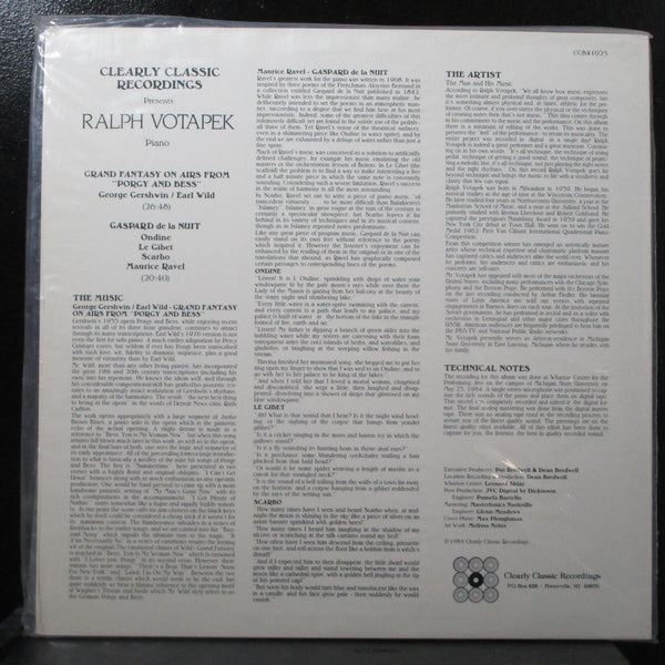 Votapek - Gershwin: Grand Fantasy On Airs From "Porgy & Bess" LP sealed CC841025 - Shuga Records
