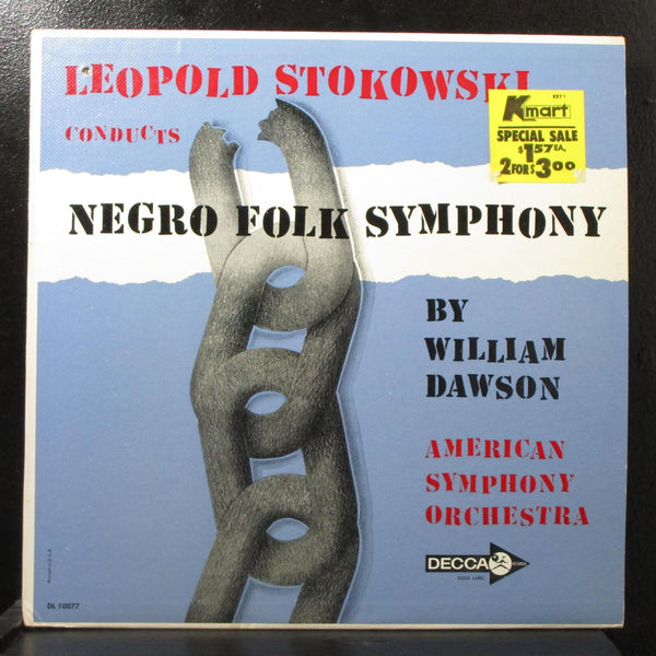 Stokowski - Dawson: Negro Folk Symphony LP Mint- Mono Decca DL 10077 USA 1959 - Shuga Records