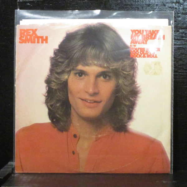 Rex Smith  You Take My Breath Away Mint- 7" Vinyl 45 Columbia 3-10908 - Shuga Records