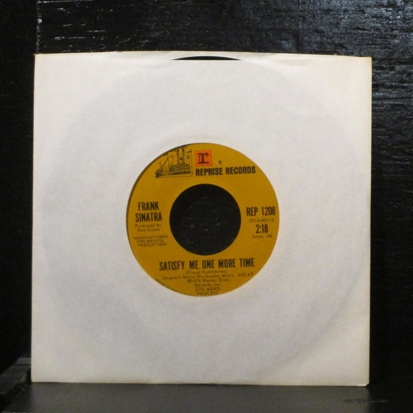 Frank Sinatra  Satisfy Me One More Time VG+ 7" Vinyl 45 REP 1208 Jazz 1974 - Shuga Records