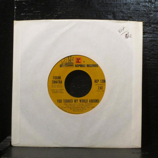 Frank Sinatra  Satisfy Me One More Time VG+ 7" Vinyl 45 REP 1208 Jazz 1974 - Shuga Records