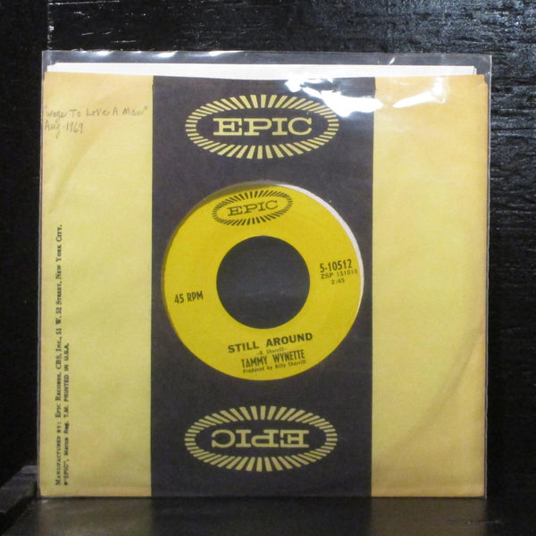 Tammy Wynette  The Ways To Love A Man VG+ 7" Vinyl 45 Epic 5-10512 Country 1969 - Shuga Records