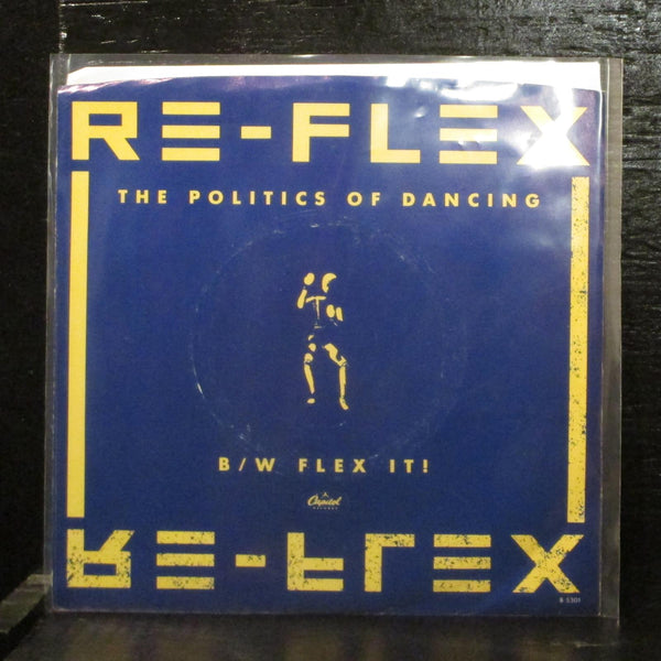 Re-Flex Politics Of Dancing Mint- Promo 7" Vinyl 45 Capitol P-B-5301 New Wave - Shuga Records