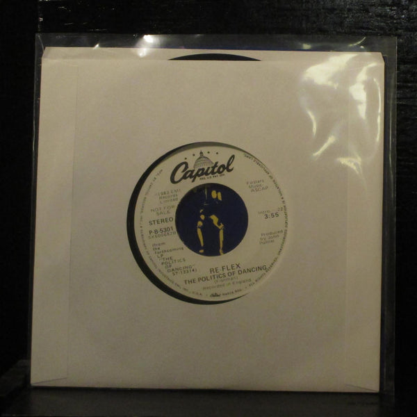 Re-Flex Politics Of Dancing Mint- Promo 7" Vinyl 45 Capitol P-B-5301 New Wave - Shuga Records