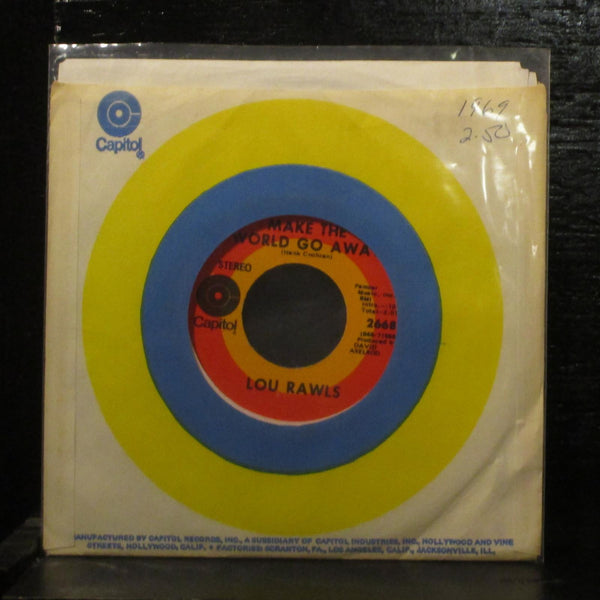 Lou RawlsI Can't Make It Alone VG+ 7" Vinyl 45 Soul 1969 Capitol 2668 Soul 1969 - Shuga Records